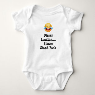 Diaper Loading… Please Stand Back Baby Bodysuit