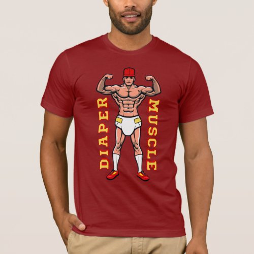 DIAPER MUSCLE T_Shirt