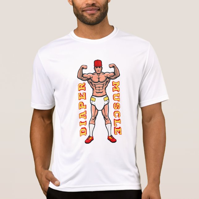 DIAPER MUSCLE T-Shirt (Front)