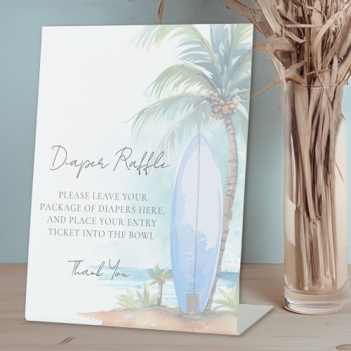 Diaper Raffle Baby On Board Beach Baby Shower