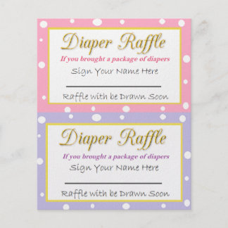 Baby Diaper Flyers & Programs | Zazzle