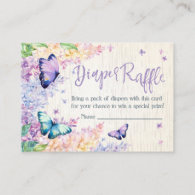 Diaper Raffle | Baby Shower Invitation Insert Card