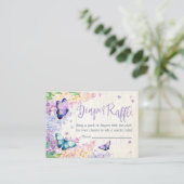 Diaper Raffle | Baby Shower Invitation Insert Card (Standing Front)
