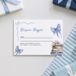 Diaper Raffle Cards   Story Book Baby Shower