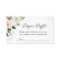 Diaper Raffle Elegant Blush Floral Baby Shower