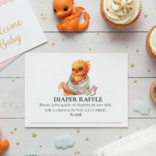 Diaper Raffle Little Baby Phoenix Enclosure Card