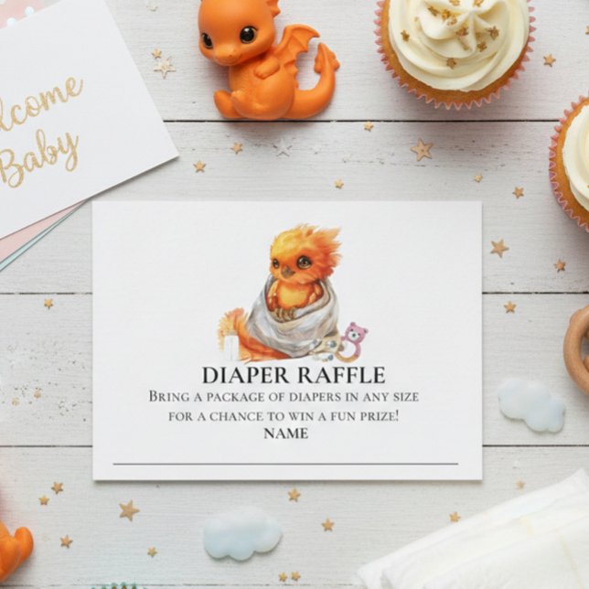 Diaper Raffle Little Baby Phoenix Enclosure Card (Creator Uploaded)