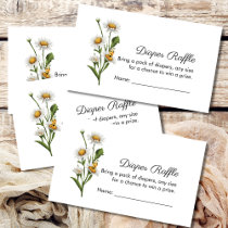 Diaper Raffle Mama To Bee Themed Enclosure Card