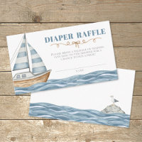 Diaper Raffle Nautical Baby Shower