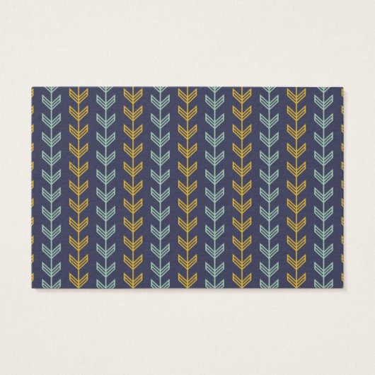 Diaper Raffle Ticket, Aztec, Arrows, Tribal (Back)