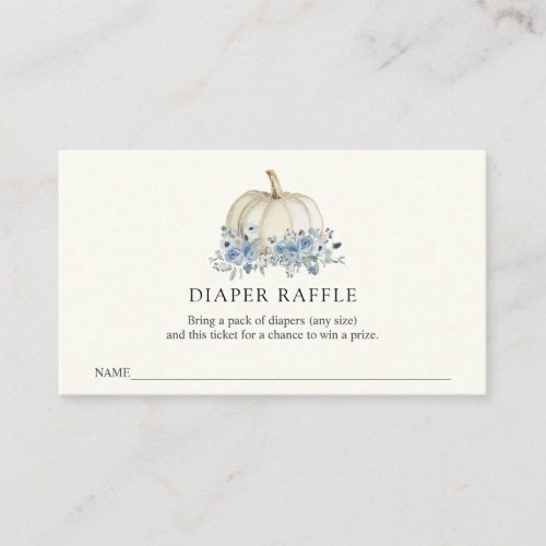 Diaper Raffle Ticket for Baby Shower Enclosure Car