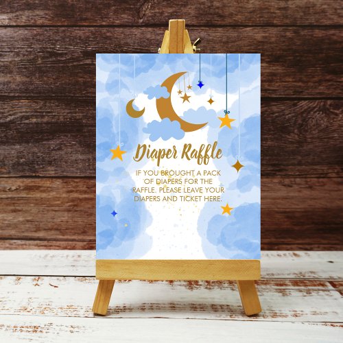 Diaper Raffle Twinkle Twinkle Little Star Poster