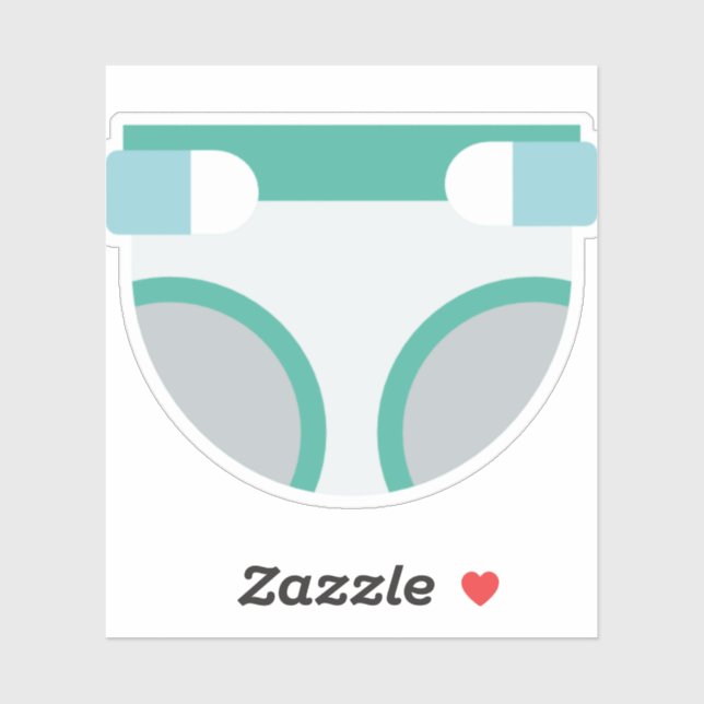 diaper sticker (Sheet)