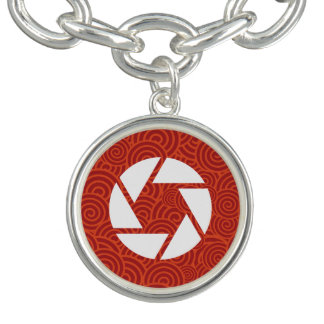 Diaphragm Circles Pictogram Bracelet