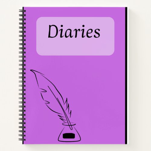 Diaries Notebook