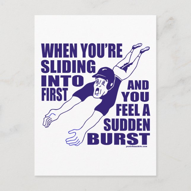 DIARRHEA POSTCARD (Front)