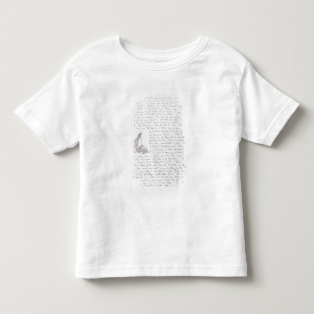 Diary Entry for 9th January, 1902 Toddler T-shirt (Front)