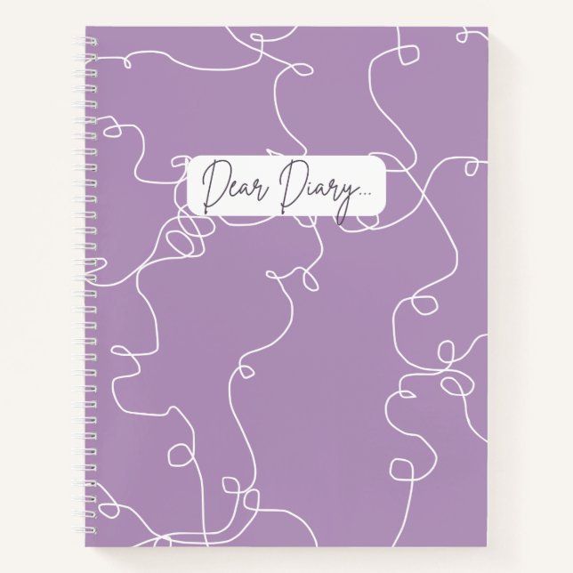 Diary notebook (Front)