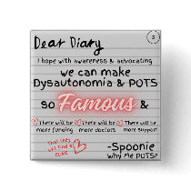 Diary of a Spoonie Button