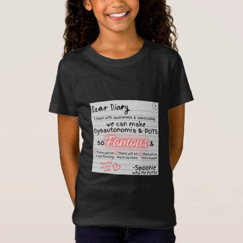 Diary of a Spoonie T_Shirt