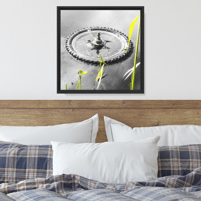 Diary of the Forgotten Canvas Print (Insitu(Bedroom))