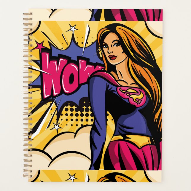 diary superwoman planner (Front)