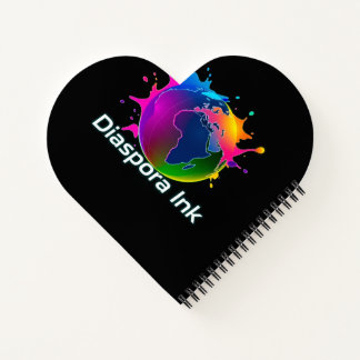 Diaspora Ink Heart Journal/ Notebook
