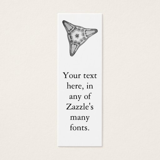 Customizable Diatom Business Cards
