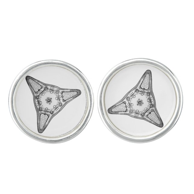 Diatom Cufflinks (Front)