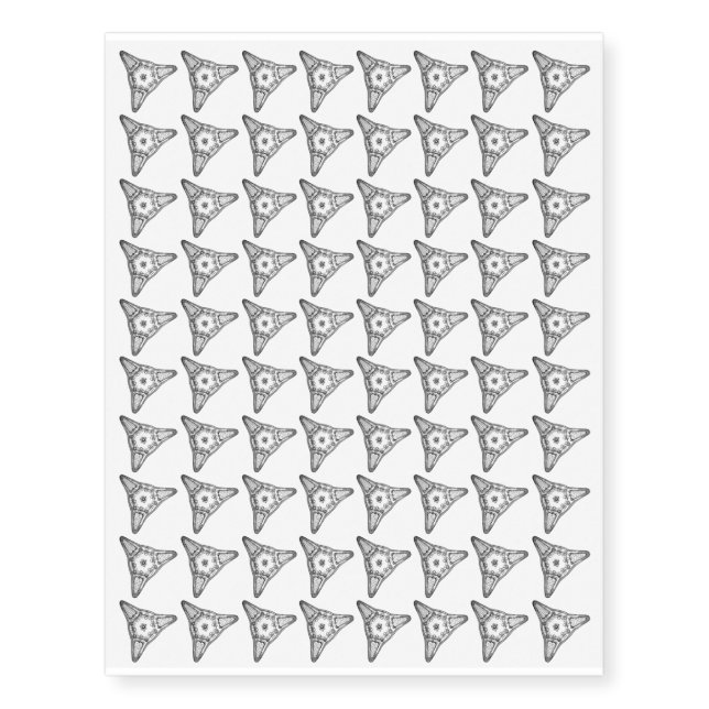 Diatom Temporary Tattoos (Front)