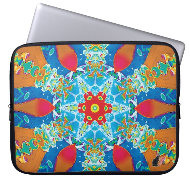 Diatome Kaleidoscope Laptop Sleeve (Front)
