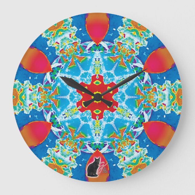 Diatome Kaleidoscope Large Clock (Front)