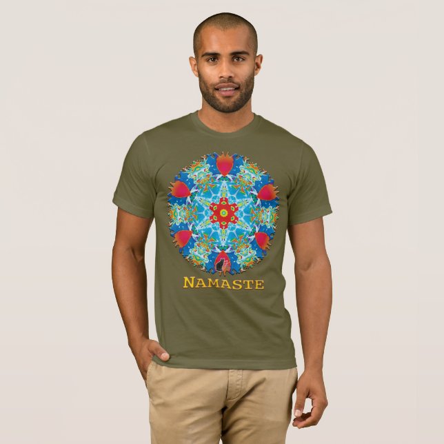 Diatome Namaste Kaleidoscope T-shirt (Front Full)