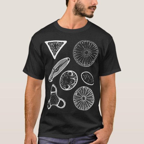 Diatoms Beautiful Science T_Shirt