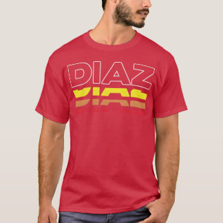 Diaz First Name Funny Vintage Sunset Diaz vintage T-Shirt