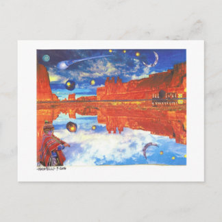 Dibble_Art12_Kokopelli-b1 Postcard