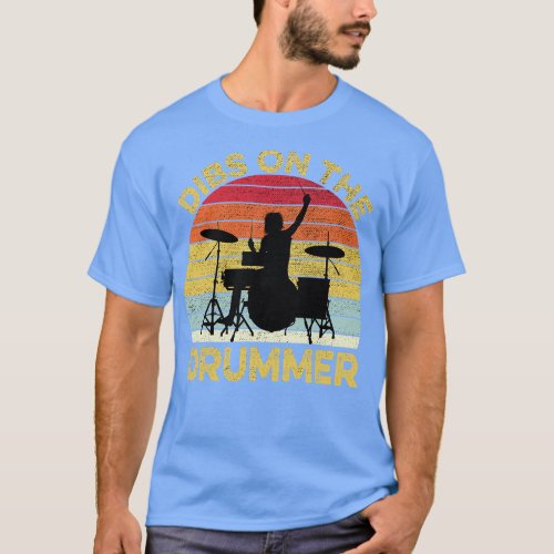 Dibs On The Drummer Funny Drummer Drumming T_Shirt