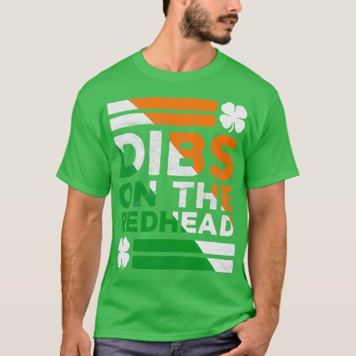 Dibs On The Redhead Irish T_Shirt