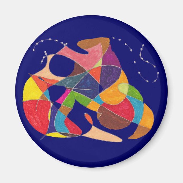 Dibujo Siete Magnet (Front)