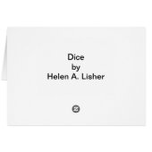 Dice (Back Horizontal)