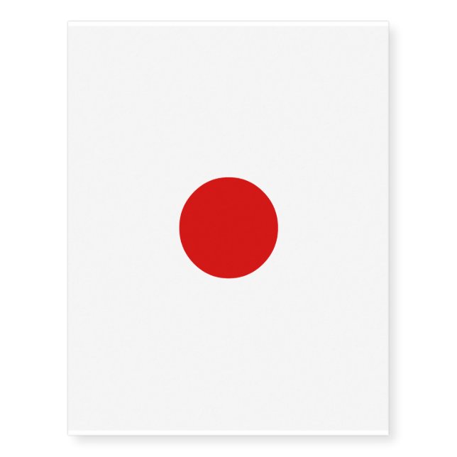 Dice 1 temporary tattoos (Front)