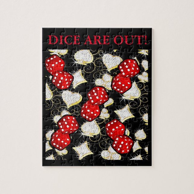 DICE ARE OUT! JIGSAW PUZZLE (Vertical)