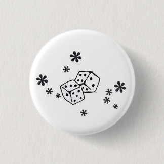 Dice Badge Pinback Button