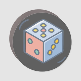 Dice Car Magnet