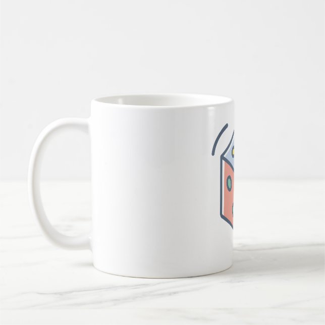 Dice Coffee Mug (Left)