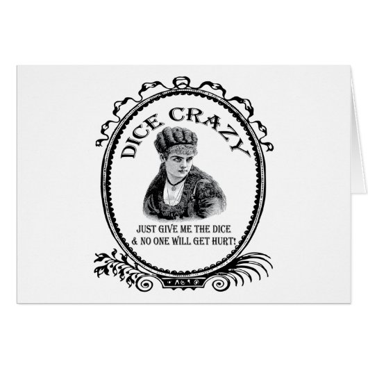Dice Crazy Cards (Front Horizontal)