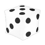 Dice Cube Pouf Custom Made at Zazzle