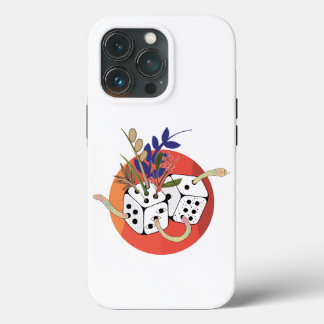 Dice in Parallel Universe iPhone 13 Pro Case