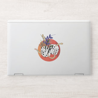 Dice in Parallel Universe HP Laptop Skin