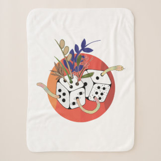 Dice in Parallel Universe Sherpa Blanket